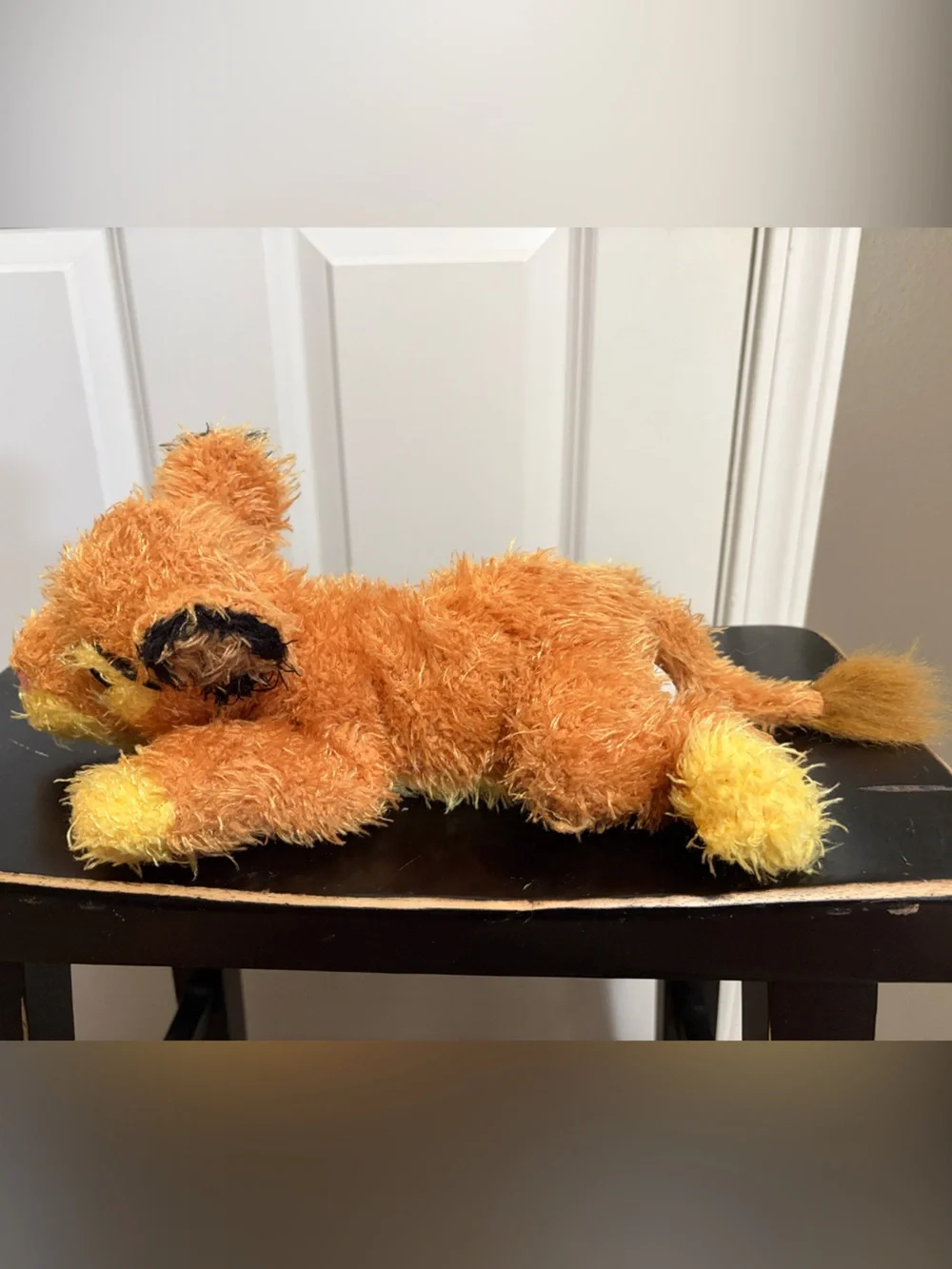 Disney Orange and Yellow Simba Plush Stuffed Animal
